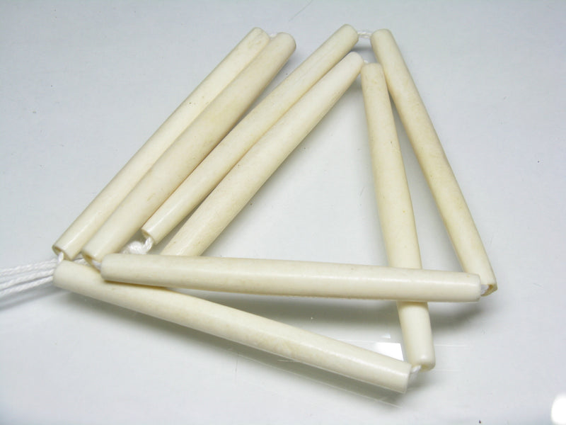 TOKO-BEADS EB001-06N Bone bead (strand) 6~7mm EB001-06N ボーンビーズ（連） 6~7mm Asian bead & African bead  Handmade,Lampeork,bead,asia,india,ethnic,parts,accessory,beads とんぼ玉,ビーズ,トンボ玉,アジア,インド,エスニック,手作り,パーツ,アクセサリー