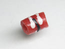 TOKO-BEADS EG101-10 Small Tube Glass bead 8mm EG101-10 小型チューブ型ガラスビーズ 8mm Asian bead & African bead  Handmade,Lampeork,bead,asia,india,ethnic,parts,accessory,beads とんぼ玉,ビーズ,トンボ玉,アジア,インド,エスニック,手作り,パーツ,アクセサリー