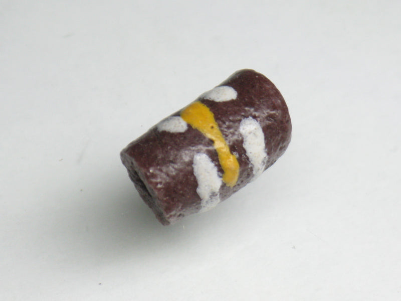 TOKO-BEADS EG101-11 Small Tube Glass bead 8mm EG101-11 小型チューブ型ガラスビーズ 8mm Asian bead & African bead  Handmade,Lampeork,bead,asia,india,ethnic,parts,accessory,beads とんぼ玉,ビーズ,トンボ玉,アジア,インド,エスニック,手作り,パーツ,アクセサリー
