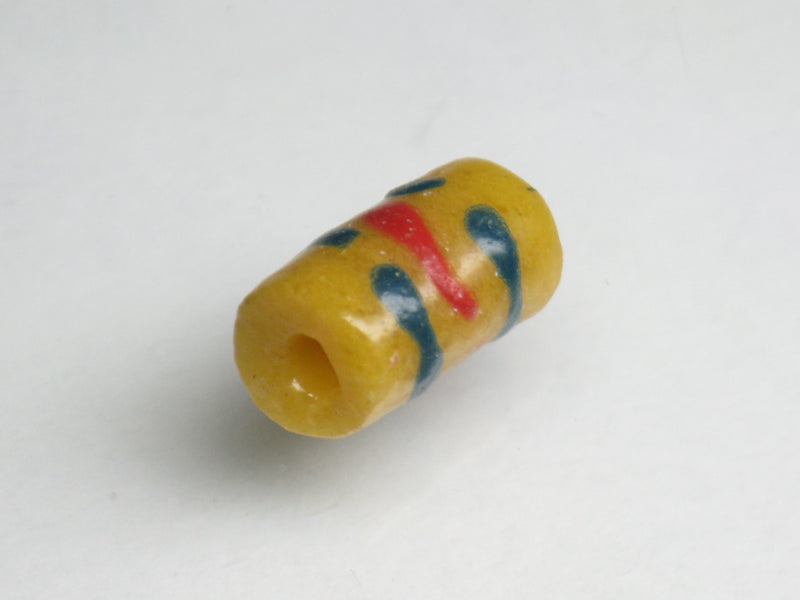 TOKO-BEADS EG101-14 Small Tube Glass bead 7.5mm EG101-14 小型チューブ型ガラスビーズ 7.5mm Asian bead & African bead  Handmade,Lampeork,bead,asia,india,ethnic,parts,accessory,beads とんぼ玉,ビーズ,トンボ玉,アジア,インド,エスニック,手作り,パーツ,アクセサリー