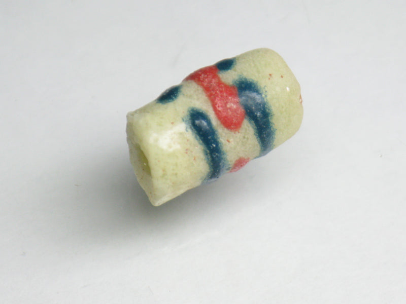 TOKO-BEADS EG101-15 Small Tube Glass bead 7.5mm EG101-15 小型チューブ型ガラスビーズ 7.5mm Asian bead & African bead  Handmade,Lampeork,bead,asia,india,ethnic,parts,accessory,beads とんぼ玉,ビーズ,トンボ玉,アジア,インド,エスニック,手作り,パーツ,アクセサリー