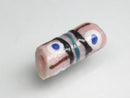 TOKO-BEADS EG101-24 Small Tube Glass bead 8mm EG101-24 小型チューブ型ガラスビーズ 8mm Asian bead & African bead  Handmade,Lampeork,bead,asia,india,ethnic,parts,accessory,beads とんぼ玉,ビーズ,トンボ玉,アジア,インド,エスニック,手作り,パーツ,アクセサリー