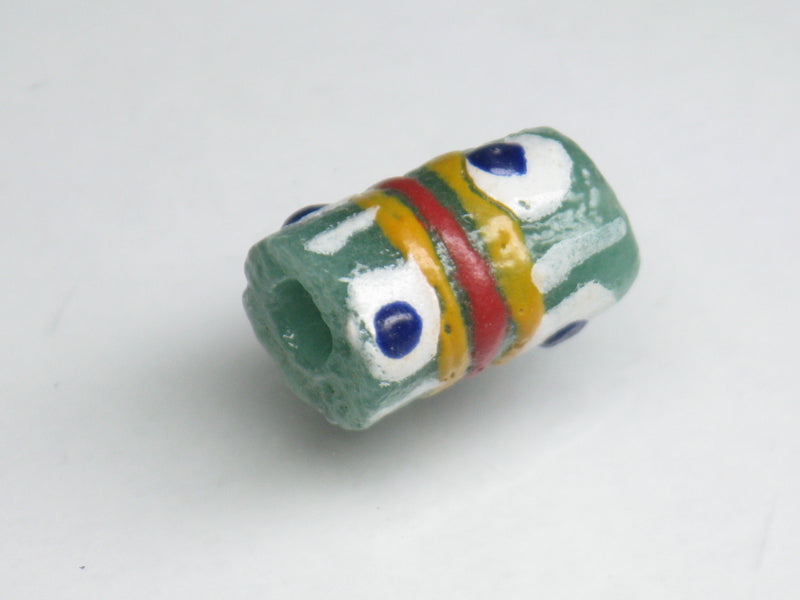 TOKO-BEADS EG101-27 Small Tube Glass bead 9mm EG101-27 小型チューブ型ガラスビーズ 9mm Asian bead & African bead  Handmade,Lampeork,bead,asia,india,ethnic,parts,accessory,beads とんぼ玉,ビーズ,トンボ玉,アジア,インド,エスニック,手作り,パーツ,アクセサリー