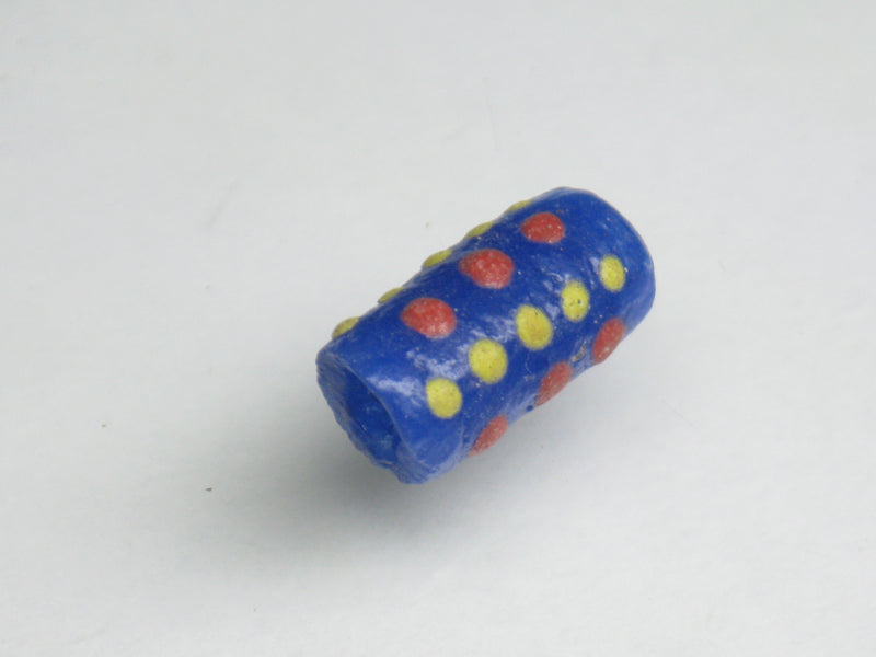 TOKO-BEADS EG101-30 Small Tube Glass bead 6mm EG101-30 小型チューブ型ガラスビーズ 6mm Asian bead & African bead  Handmade,Lampeork,bead,asia,india,ethnic,parts,accessory,beads とんぼ玉,ビーズ,トンボ玉,アジア,インド,エスニック,手作り,パーツ,アクセサリー