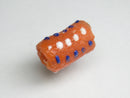 TOKO-BEADS EG101-33 Small Tube Glass bead 8~9mm EG101-33 小型チューブ型ガラスビーズ 8~9mm Asian bead & African bead  Handmade,Lampeork,bead,asia,india,ethnic,parts,accessory,beads とんぼ玉,ビーズ,トンボ玉,アジア,インド,エスニック,手作り,パーツ,アクセサリー