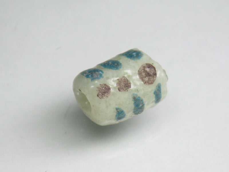 TOKO-BEADS EG101-39 Small Tube Glass bead 9mm EG101-39 小型チューブ型ガラスビーズ 9mm Asian bead & African bead  Handmade,Lampeork,bead,asia,india,ethnic,parts,accessory,beads とんぼ玉,ビーズ,トンボ玉,アジア,インド,エスニック,手作り,パーツ,アクセサリー
