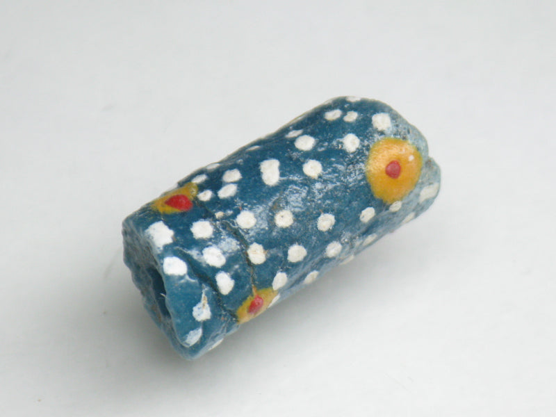 TOKO-BEADS EG101-40 Small Tube Glass bead 9mm EG101-40 小型チューブ型ガラスビーズ 9mm Asian bead & African bead  Handmade,Lampeork,bead,asia,india,ethnic,parts,accessory,beads とんぼ玉,ビーズ,トンボ玉,アジア,インド,エスニック,手作り,パーツ,アクセサリー