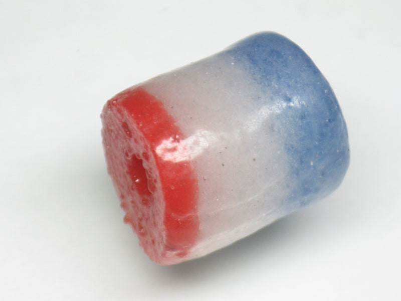 TOKO-BEADS EG102-17 Plain Glass bead from west Africa 15mm EG102-17 無地のガラスビーズ 15mm Asian bead & African bead  Handmade,Lampeork,bead,asia,india,ethnic,parts,accessory,beads とんぼ玉,ビーズ,トンボ玉,アジア,インド,エスニック,手作り,パーツ,アクセサリー