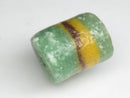 TOKO-BEADS EG104-02 African tube glass bead  14mm EG104-02 チューブ型ガラスビーズ 14mm Asian bead & African bead  Handmade,Lampeork,bead,asia,india,ethnic,parts,accessory,beads とんぼ玉,ビーズ,トンボ玉,アジア,インド,エスニック,手作り,パーツ,アクセサリー