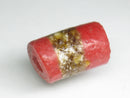 TOKO-BEADS EG104-06 African tube glass bead  12mm EG104-06 チューブ型ガラスビーズ 12mm Asian bead & African bead  Handmade,Lampeork,bead,asia,india,ethnic,parts,accessory,beads とんぼ玉,ビーズ,トンボ玉,アジア,インド,エスニック,手作り,パーツ,アクセサリー