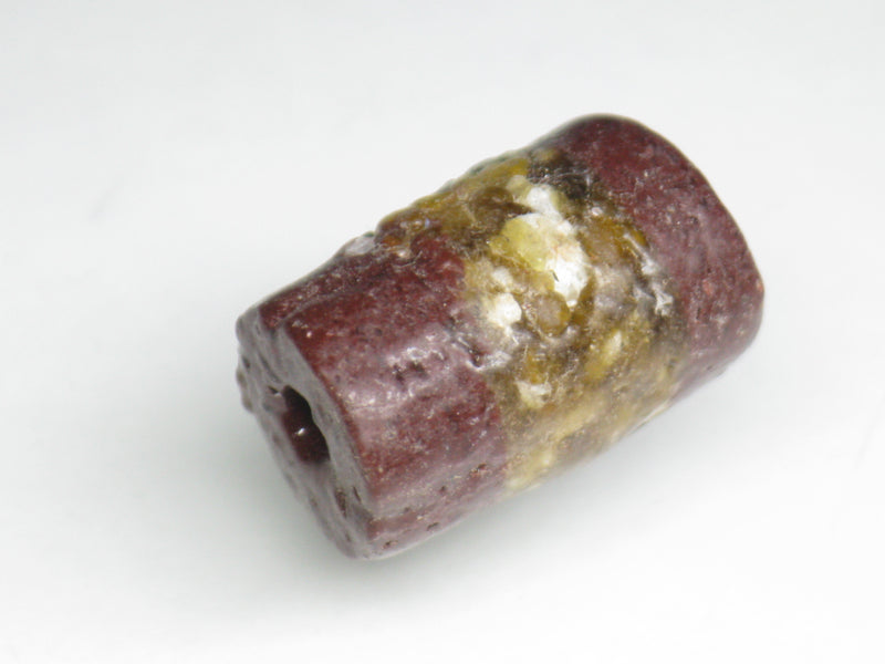 TOKO-BEADS EG104-07 African tube glass bead  11mm EG104-07 チューブ型ガラスビーズ 11mm Asian bead & African bead  Handmade,Lampeork,bead,asia,india,ethnic,parts,accessory,beads とんぼ玉,ビーズ,トンボ玉,アジア,インド,エスニック,手作り,パーツ,アクセサリー