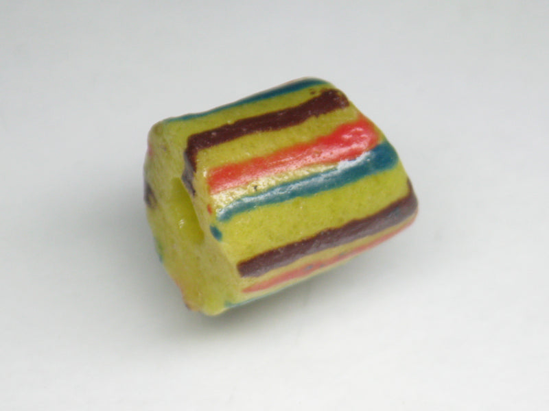 TOKO-BEADS EG104-17 African tube glass bead  12mm EG104-17 チューブ型ガラスビーズ 12mm Asian bead & African bead  Handmade,Lampeork,bead,asia,india,ethnic,parts,accessory,beads とんぼ玉,ビーズ,トンボ玉,アジア,インド,エスニック,手作り,パーツ,アクセサリー