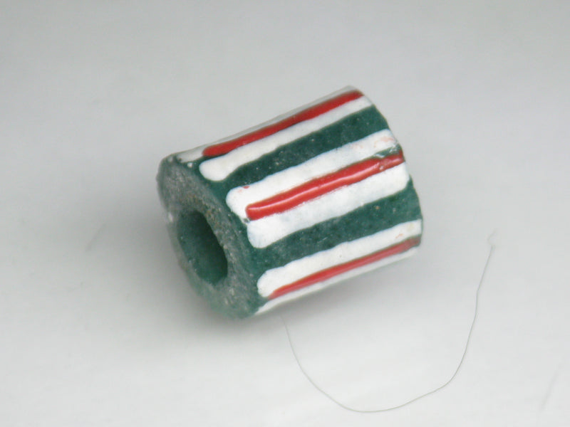TOKO-BEADS EG104-18 African tube glass bead  11~12mm EG104-18 チューブ型ガラスビーズ 11~12mm Asian bead & African bead  Handmade,Lampeork,bead,asia,india,ethnic,parts,accessory,beads とんぼ玉,ビーズ,トンボ玉,アジア,インド,エスニック,手作り,パーツ,アクセサリー