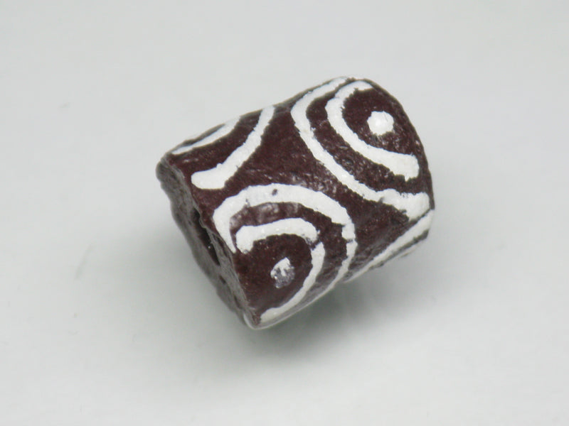 TOKO-BEADS EG104-27 African tube glass bead  12~13mm EG104-27 チューブ型ガラスビーズ 12~13mm Asian bead & African bead  Handmade,Lampeork,bead,asia,india,ethnic,parts,accessory,beads とんぼ玉,ビーズ,トンボ玉,アジア,インド,エスニック,手作り,パーツ,アクセサリー