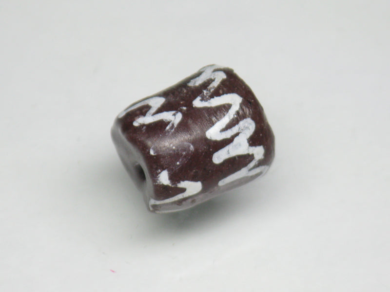 TOKO-BEADS EG104-31 African tube glass bead  11mm EG104-31 チューブ型ガラスビーズ 11mm Asian bead & African bead  Handmade,Lampeork,bead,asia,india,ethnic,parts,accessory,beads とんぼ玉,ビーズ,トンボ玉,アジア,インド,エスニック,手作り,パーツ,アクセサリー