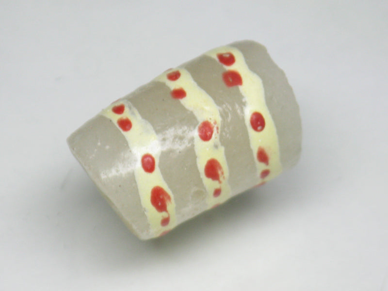 TOKO-BEADS EG104-40 African tube glass bead  11~12mm EG104-40 チューブ型ガラスビーズ 11~12mm Asian bead & African bead  Handmade,Lampeork,bead,asia,india,ethnic,parts,accessory,beads とんぼ玉,ビーズ,トンボ玉,アジア,インド,エスニック,手作り,パーツ,アクセサリー