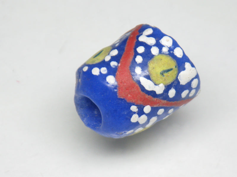 TOKO-BEADS EG104-47 African tube glass bead  12~13mm EG104-47 チューブ型ガラスビーズ 12~13mm Asian bead & African bead  Handmade,Lampeork,bead,asia,india,ethnic,parts,accessory,beads とんぼ玉,ビーズ,トンボ玉,アジア,インド,エスニック,手作り,パーツ,アクセサリー