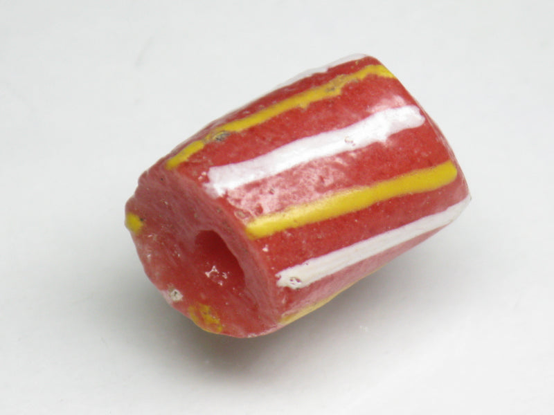 TOKO-BEADS EG104-52 African tube glass bead  12mm EG104-52 チューブ型ガラスビーズ 12mm Asian bead & African bead  Handmade,Lampeork,bead,asia,india,ethnic,parts,accessory,beads とんぼ玉,ビーズ,トンボ玉,アジア,インド,エスニック,手作り,パーツ,アクセサリー