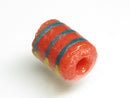 TOKO-BEADS EG104-53 African tube glass bead  11.5mm EG104-53 チューブ型ガラスビーズ 11.5mm Asian bead & African bead  Handmade,Lampeork,bead,asia,india,ethnic,parts,accessory,beads とんぼ玉,ビーズ,トンボ玉,アジア,インド,エスニック,手作り,パーツ,アクセサリー