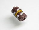 TOKO-BEADS EG104-55 African tube glass bead  8mm EG104-55 チューブ型ガラスビーズ 8mm Asian bead & African bead  Handmade,Lampeork,bead,asia,india,ethnic,parts,accessory,beads とんぼ玉,ビーズ,トンボ玉,アジア,インド,エスニック,手作り,パーツ,アクセサリー