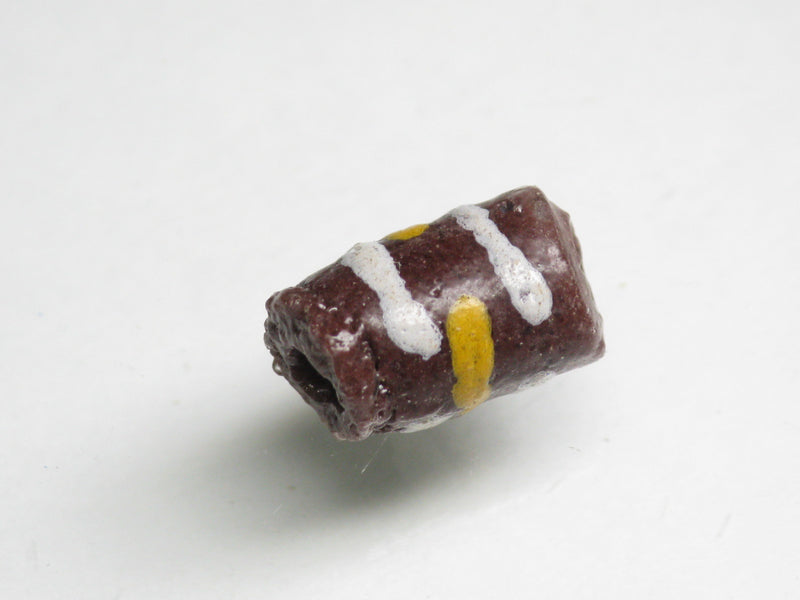 TOKO-BEADS EG104-55 African tube glass bead  8mm EG104-55 チューブ型ガラスビーズ 8mm Asian bead & African bead  Handmade,Lampeork,bead,asia,india,ethnic,parts,accessory,beads とんぼ玉,ビーズ,トンボ玉,アジア,インド,エスニック,手作り,パーツ,アクセサリー