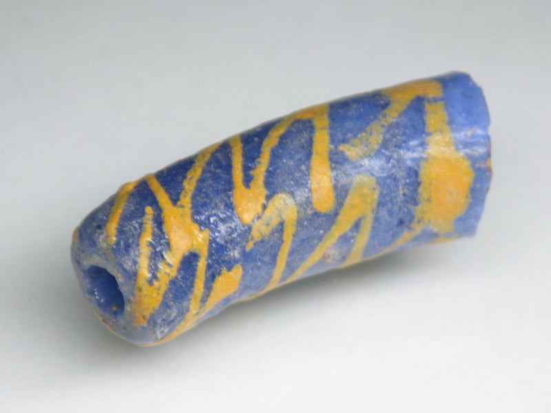 TOKO-BEADS EG105-13 African tube glass bead  10~12mm EG105-13 エルボー型とんぼ玉 10~12mm Asian bead & African bead  Handmade,Lampeork,bead,asia,india,ethnic,parts,accessory,beads とんぼ玉,ビーズ,トンボ玉,アジア,インド,エスニック,手作り,パーツ,アクセサリー