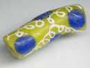 TOKO-BEADS EG105-33 African tube glass bead  11mm EG105-33 エルボー型とんぼ玉 11mm Asian bead & African bead  Handmade,Lampeork,bead,asia,india,ethnic,parts,accessory,beads とんぼ玉,ビーズ,トンボ玉,アジア,インド,エスニック,手作り,パーツ,アクセサリー