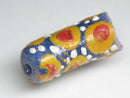 TOKO-BEADS EG105-48 African tube glass bead  11mm EG105-48 エルボー型とんぼ玉 11mm Asian bead & African bead  Handmade,Lampeork,bead,asia,india,ethnic,parts,accessory,beads とんぼ玉,ビーズ,トンボ玉,アジア,インド,エスニック,手作り,パーツ,アクセサリー