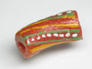 TOKO-BEADS EG105-68 African tube glass bead  10~11mm EG105-68 エルボー型とんぼ玉 10~11mm Asian bead & African bead  Handmade,Lampeork,bead,asia,india,ethnic,parts,accessory,beads とんぼ玉,ビーズ,トンボ玉,アジア,インド,エスニック,手作り,パーツ,アクセサリー