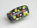 TOKO-BEADS EG105-74 African tube glass bead  10mm EG105-74 エルボー型とんぼ玉 10mm Asian bead & African bead  Handmade,Lampeork,bead,asia,india,ethnic,parts,accessory,beads とんぼ玉,ビーズ,トンボ玉,アジア,インド,エスニック,手作り,パーツ,アクセサリー