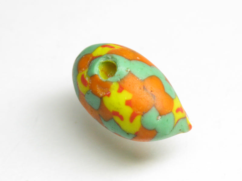 TOKO-BEADS EG201-04 African round glass bead  17mm EG201-04 丸形ガラスビーズ 17mm Asian bead & African bead  Handmade,Lampeork,bead,asia,india,ethnic,parts,accessory,beads とんぼ玉,ビーズ,トンボ玉,アジア,インド,エスニック,手作り,パーツ,アクセサリー