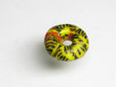 TOKO-BEADS EG201-07 African disk glass bead  11mm EG201-07 ディスク型ガラスビーズ 11mm Asian bead & African bead  Handmade,Lampeork,bead,asia,india,ethnic,parts,accessory,beads とんぼ玉,ビーズ,トンボ玉,アジア,インド,エスニック,手作り,パーツ,アクセサリー