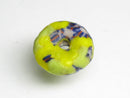 TOKO-BEADS EG201-10 African disk glass bead  14mm EG201-10 ディスク型ガラスビーズ 14mm Asian bead & African bead  Handmade,Lampeork,bead,asia,india,ethnic,parts,accessory,beads とんぼ玉,ビーズ,トンボ玉,アジア,インド,エスニック,手作り,パーツ,アクセサリー