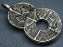 TOKO-BEADS EM002-07 Baule metal pendant 55mm EM002-07 バウレ族メタルペンダント 55mm Asian bead & African bead  Handmade,Lampeork,bead,asia,india,ethnic,parts,accessory,beads とんぼ玉,ビーズ,トンボ玉,アジア,インド,エスニック,手作り,パーツ,アクセサリー