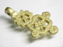 TOKO-BEADS EM002-29 Coptic Cross metal pendant 40～41mm EM002-29 コプト十字メタルペンダント 40～41mm Asian bead & African bead  Handmade,Lampeork,bead,asia,india,ethnic,parts,accessory,beads とんぼ玉,ビーズ,トンボ玉,アジア,インド,エスニック,手作り,パーツ,アクセサリー