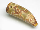 TOKO-BEADS EZ011-24 Tibetan Agate Tooth Pendant 12.5mm EZ011-24 チベタンアゲートペンダント 12.5mm Asian bead & African bead  Handmade,Lampeork,bead,asia,india,ethnic,parts,accessory,beads とんぼ玉,ビーズ,トンボ玉,アジア,インド,エスニック,手作り,パーツ,アクセサリー