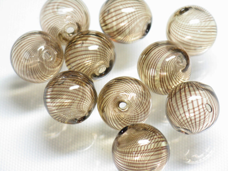 TOKO-BEADS HG001-33P  Hollow glass bead (10pcs) 11.5~12.5mm HG001-33P シャボン玉ビーズ（10個パック） 11.5~12.5mm Asian bead & African bead  Handmade,Lampeork,bead,asia,india,ethnic,parts,accessory,beads とんぼ玉,ビーズ,トンボ玉,アジア,インド,エスニック,手作り,パーツ,アクセサリー
