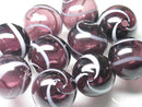 TOKO-BEADS HG001-51P  Hollow glass bead (10pcs) 18~20mm HG001-51P シャボン玉ビーズ（10個パック） 18~20mm Asian bead & African bead  Handmade,Lampeork,bead,asia,india,ethnic,parts,accessory,beads とんぼ玉,ビーズ,トンボ玉,アジア,インド,エスニック,手作り,パーツ,アクセサリー