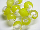 TOKO-BEADS HG001-67P  Hollow glass bead (10pcs) 13.5~14.5mm HG001-67P シャボン玉ビーズ（10個パック） 13.5~14.5mm Asian bead & African bead  Handmade,Lampeork,bead,asia,india,ethnic,parts,accessory,beads とんぼ玉,ビーズ,トンボ玉,アジア,インド,エスニック,手作り,パーツ,アクセサリー