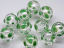 TOKO-BEADS HG001-68P  Hollow glass bead (10pcs) 13.5~14.5mm HG001-68P シャボン玉ビーズ（10個パック） 13.5~14.5mm Asian bead & African bead  Handmade,Lampeork,bead,asia,india,ethnic,parts,accessory,beads とんぼ玉,ビーズ,トンボ玉,アジア,インド,エスニック,手作り,パーツ,アクセサリー
