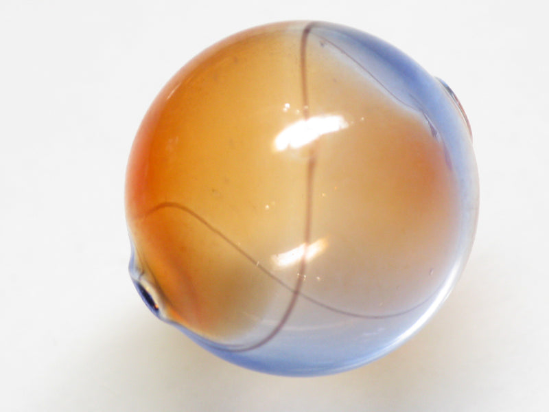 TOKO-BEADS HG001-72S  Hollow glass bead 19~21mm HG001-72S シャボン玉ビーズ 19~21mm Asian bead & African bead  Handmade,Lampeork,bead,asia,india,ethnic,parts,accessory,beads とんぼ玉,ビーズ,トンボ玉,アジア,インド,エスニック,手作り,パーツ,アクセサリー