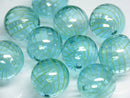 TOKO-BEADS HG001-84P  Hollow glass bead (10pcs) 18.5mm HG001-84P シャボン玉ビーズ（10個パック） 18.5mm Asian bead & African bead  Handmade,Lampeork,bead,asia,india,ethnic,parts,accessory,beads とんぼ玉,ビーズ,トンボ玉,アジア,インド,エスニック,手作り,パーツ,アクセサリー