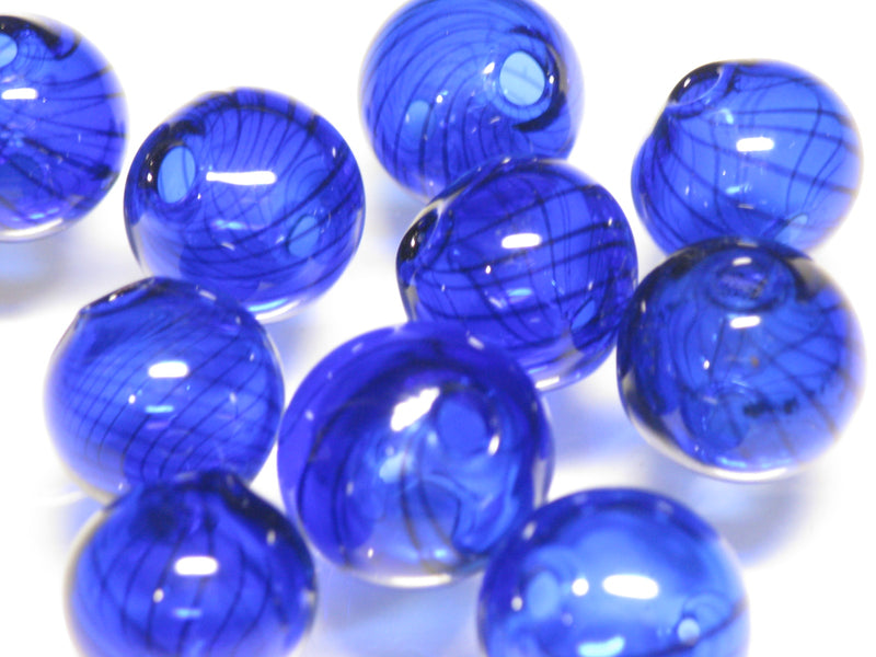 TOKO-BEADS HG001P-79  Hollow glass bead (10pcs) 11.5~13.5mm HG001P-79 シャボン玉ビーズ（10個パック） 11.5~13.5mm Asian bead & African bead  Handmade,Lampeork,bead,asia,india,ethnic,parts,accessory,beads とんぼ玉,ビーズ,トンボ玉,アジア,インド,エスニック,手作り,パーツ,アクセサリー