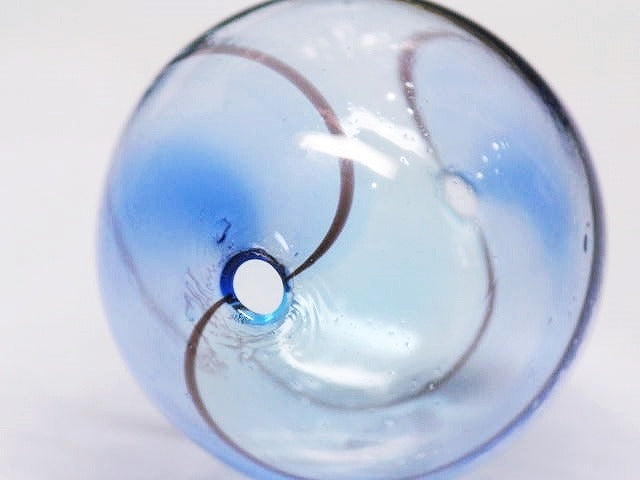 TOKO-BEADS HG005-05S  Hollow glass bead 24~26mm HG005-05S シャボン玉ビーズ 24~26mm Asian bead & African bead  Handmade,Lampeork,bead,asia,india,ethnic,parts,accessory,beads とんぼ玉,ビーズ,トンボ玉,アジア,インド,エスニック,手作り,パーツ,アクセサリー