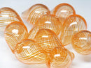 TOKO-BEADS HG011-10P  Hollow glass bead (10pcs) 13~15mm HG011-10P シャボン玉ビーズ（10個パック） 13~15mm Asian bead & African bead  Handmade,Lampeork,bead,asia,india,ethnic,parts,accessory,beads とんぼ玉,ビーズ,トンボ玉,アジア,インド,エスニック,手作り,パーツ,アクセサリー