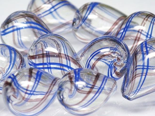 TOKO-BEADS HG011-22P  Hollow glass bead (10pcs) 13~15mm HG011-22P シャボン玉ビーズ（10個パック） 13~15mm Asian bead & African bead  Handmade,Lampeork,bead,asia,india,ethnic,parts,accessory,beads とんぼ玉,ビーズ,トンボ玉,アジア,インド,エスニック,手作り,パーツ,アクセサリー