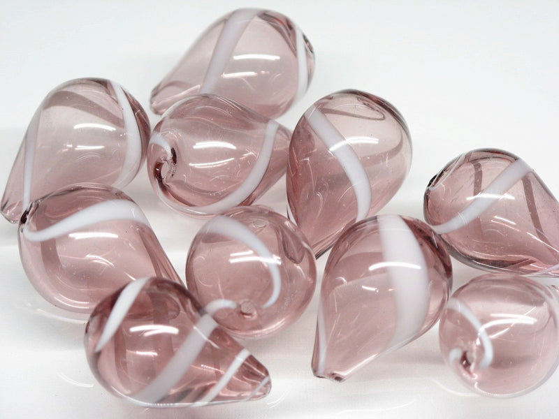 TOKO-BEADS HG011-33P  Hollow glass bead (10pcs) 13.5~15mm HG011-33P シャボン玉ビーズ（10個パック） 13.5~15mm Asian bead & African bead  Handmade,Lampeork,bead,asia,india,ethnic,parts,accessory,beads とんぼ玉,ビーズ,トンボ玉,アジア,インド,エスニック,手作り,パーツ,アクセサリー