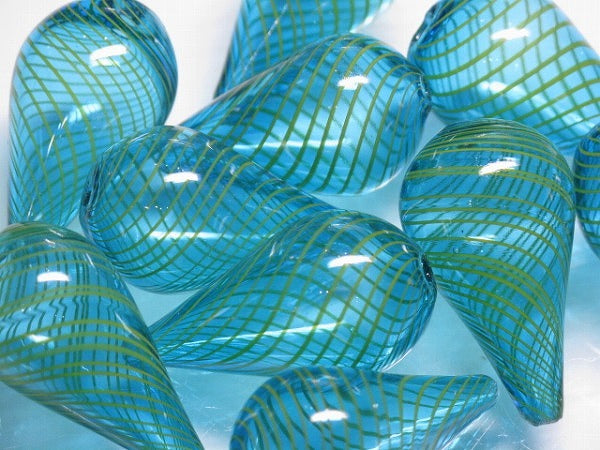 TOKO-BEADS HG011-78P  Hollow glass bead (10pcs) 18~20mm HG011-78P シャボン玉ビーズ（10個パック） 18~20mm Asian bead & African bead  Handmade,Lampeork,bead,asia,india,ethnic,parts,accessory,beads とんぼ玉,ビーズ,トンボ玉,アジア,インド,エスニック,手作り,パーツ,アクセサリー