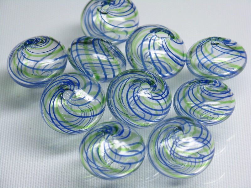 TOKO-BEADS HG021-10P  Hollow glass bead (10pcs) 15~17mm HG021-10P シャボン玉ビーズ（10個パック） 15~17mm Asian bead & African bead  Handmade,Lampeork,bead,asia,india,ethnic,parts,accessory,beads とんぼ玉,ビーズ,トンボ玉,アジア,インド,エスニック,手作り,パーツ,アクセサリー