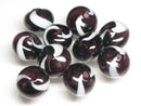 TOKO-BEADS HG021-14P  Hollow glass bead (10pcs) 15~17mm HG021-14P シャボン玉ビーズ（10個パック） 15~17mm Asian bead & African bead  Handmade,Lampeork,bead,asia,india,ethnic,parts,accessory,beads とんぼ玉,ビーズ,トンボ玉,アジア,インド,エスニック,手作り,パーツ,アクセサリー